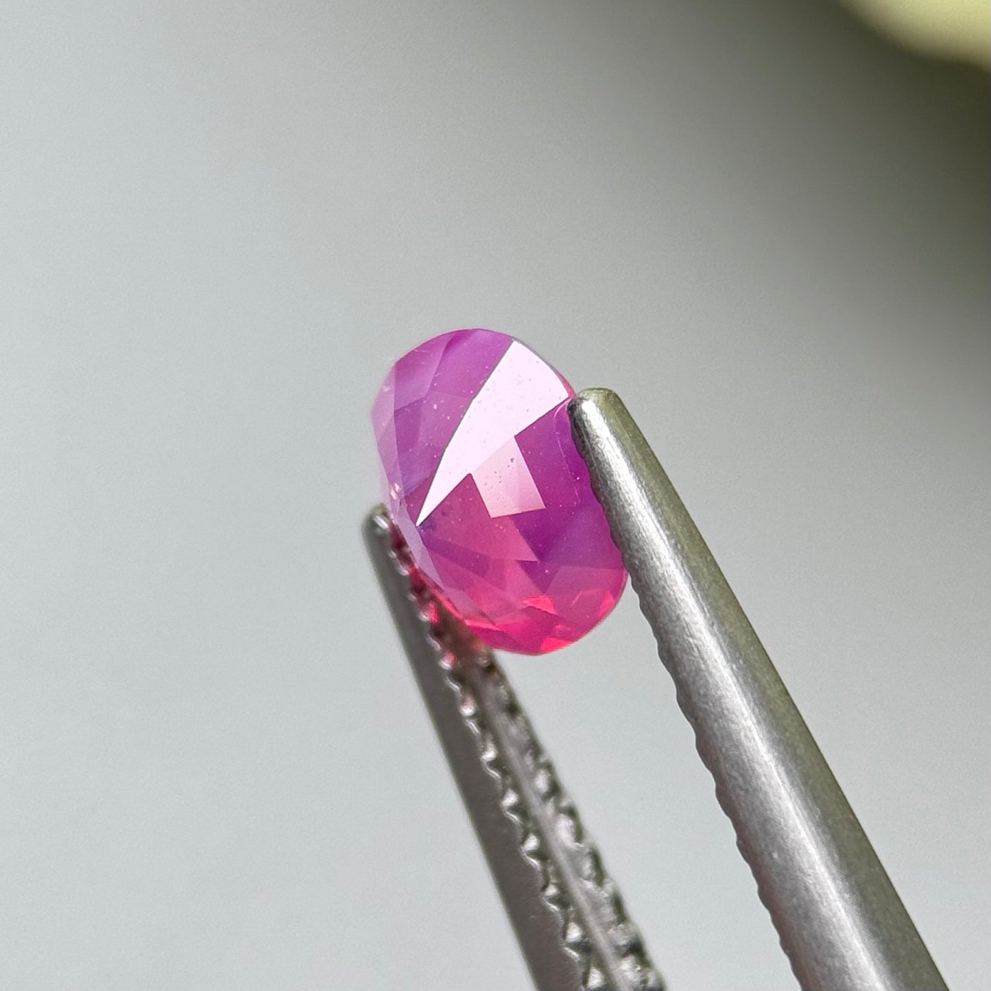 0.72ct Natural Pink Milky Sapphire Vietnam.