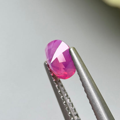 0.72ct Natural Pink Milky Sapphire Vietnam.