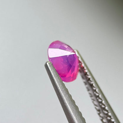 0.72ct Natural Pink Milky Sapphire Vietnam.