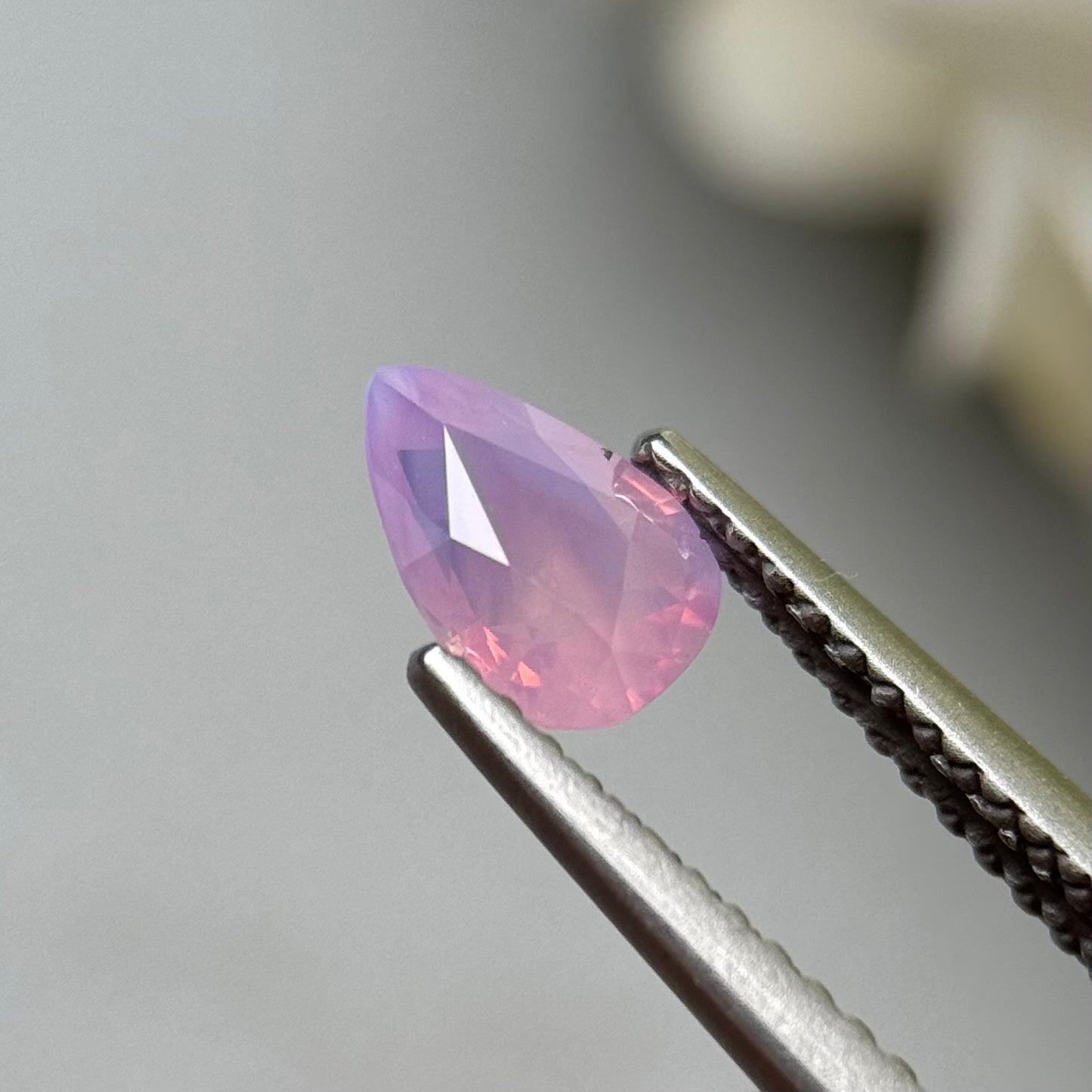 0.88ct Natural Purple Milky Sapphire Vietnam.