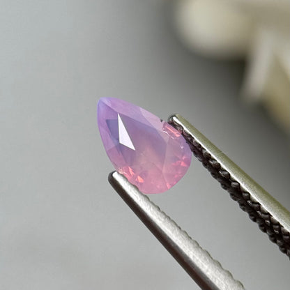 0.77ct Natural Pink Milky Sapphire Vietnam.