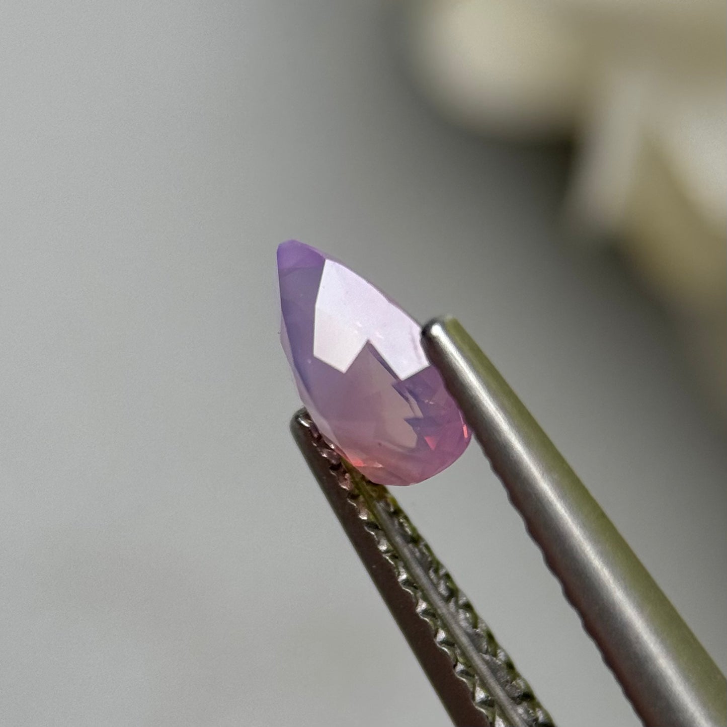 0.88ct Natural Purple Milky Sapphire Vietnam.