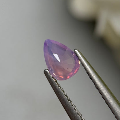 0.88ct Natural Purple Milky Sapphire Vietnam.