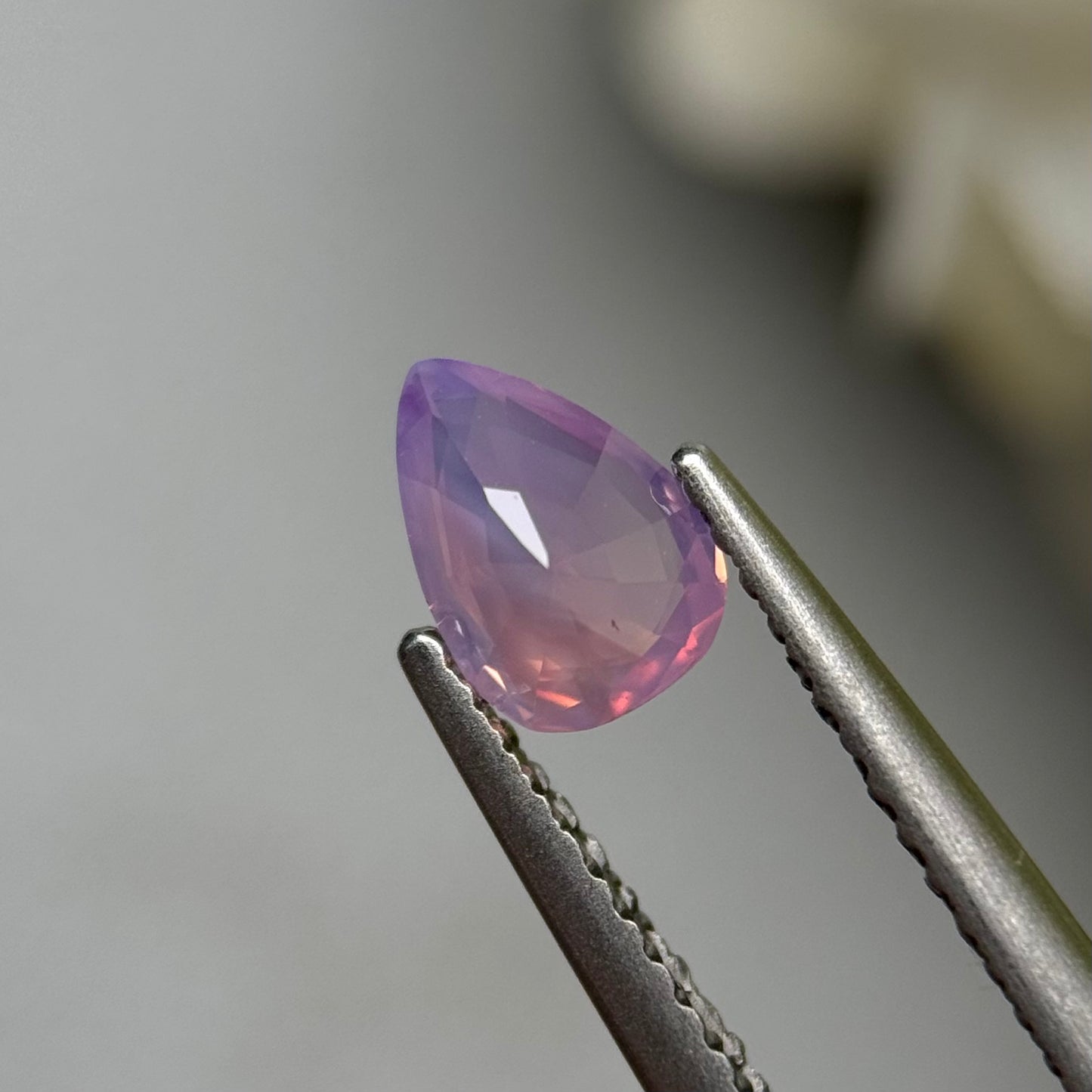 0.77ct Natural Pink Milky Sapphire Vietnam.