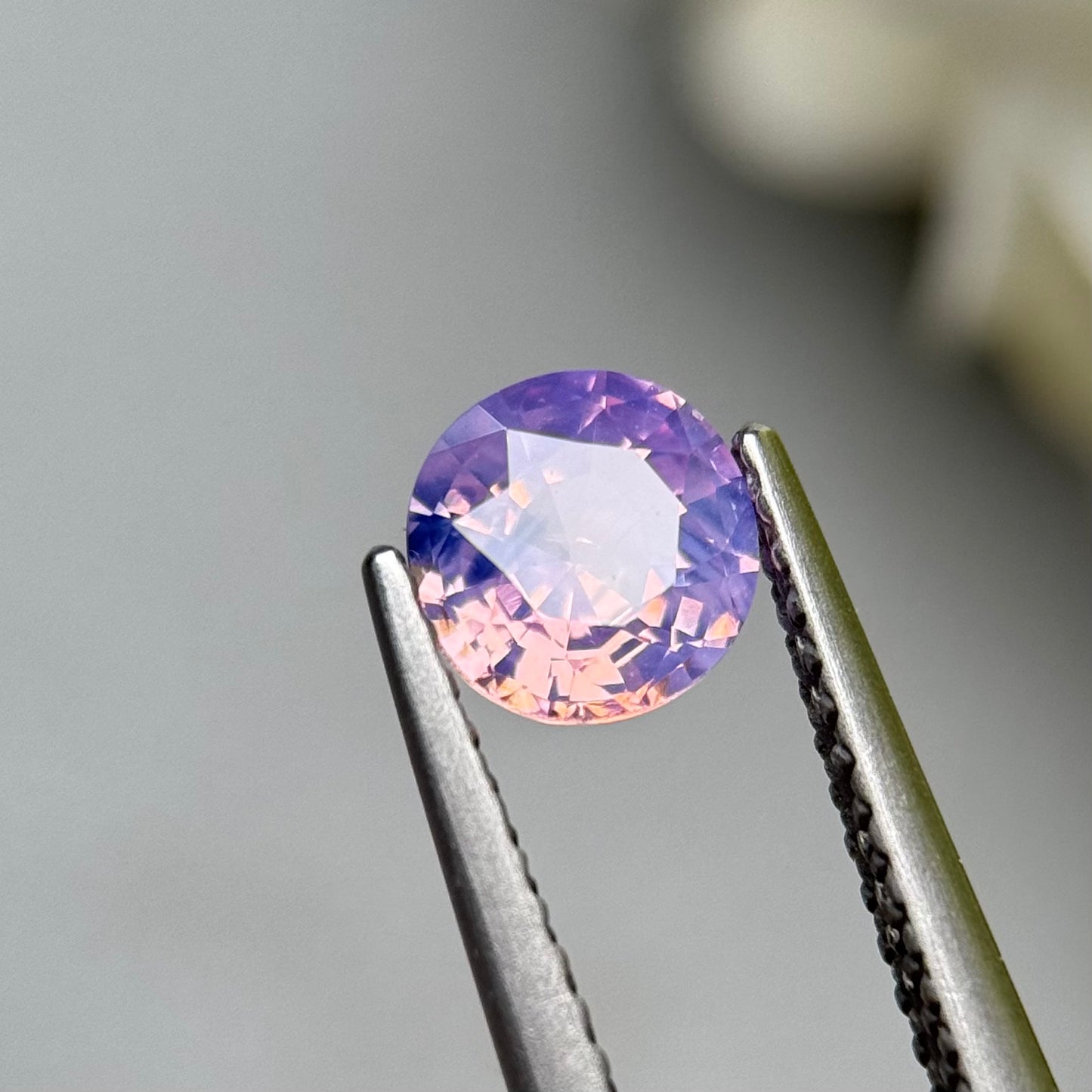 0.88ct Natural Purple Milky Sapphire Vietnam.