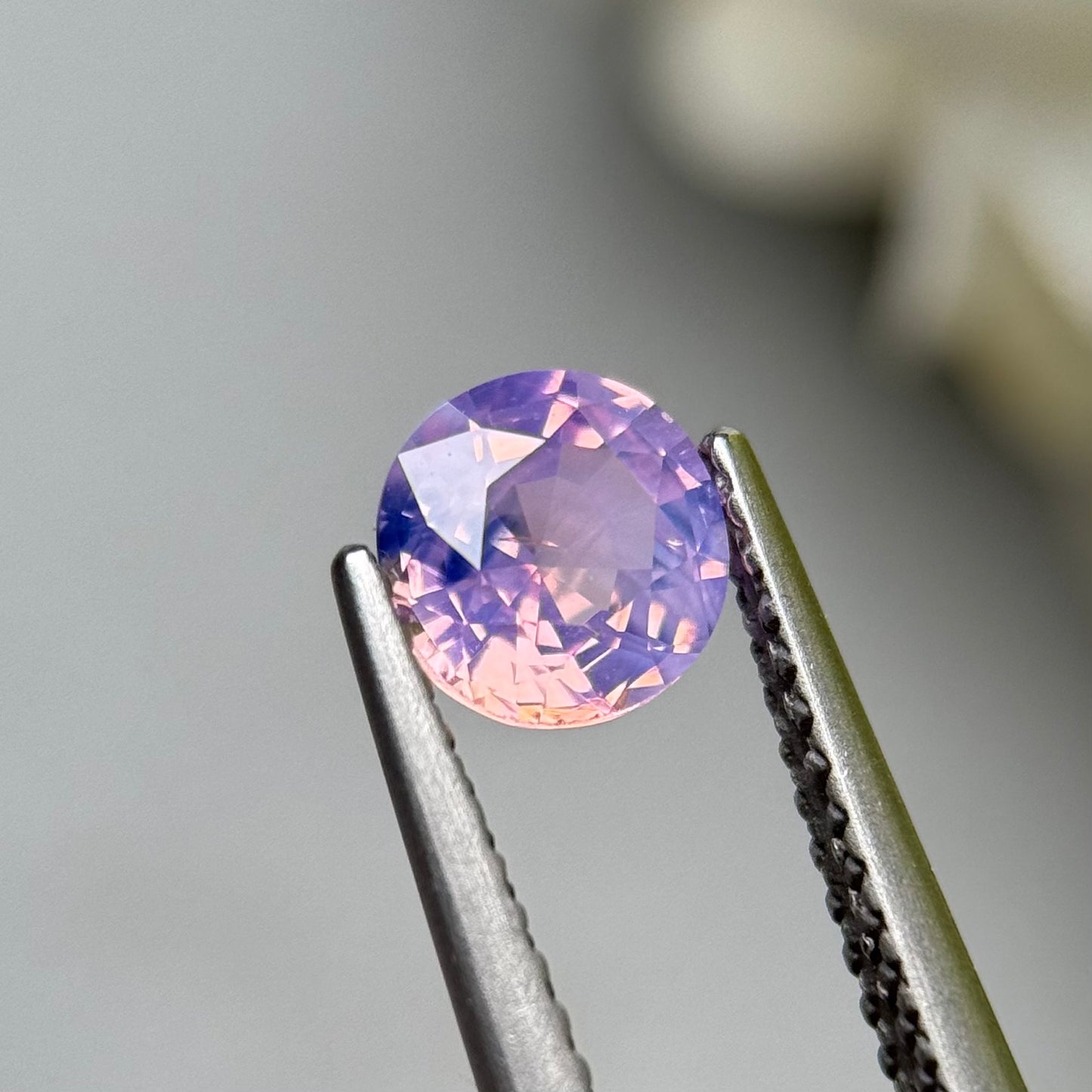 0.88ct Natural Purple Milky Sapphire Vietnam.