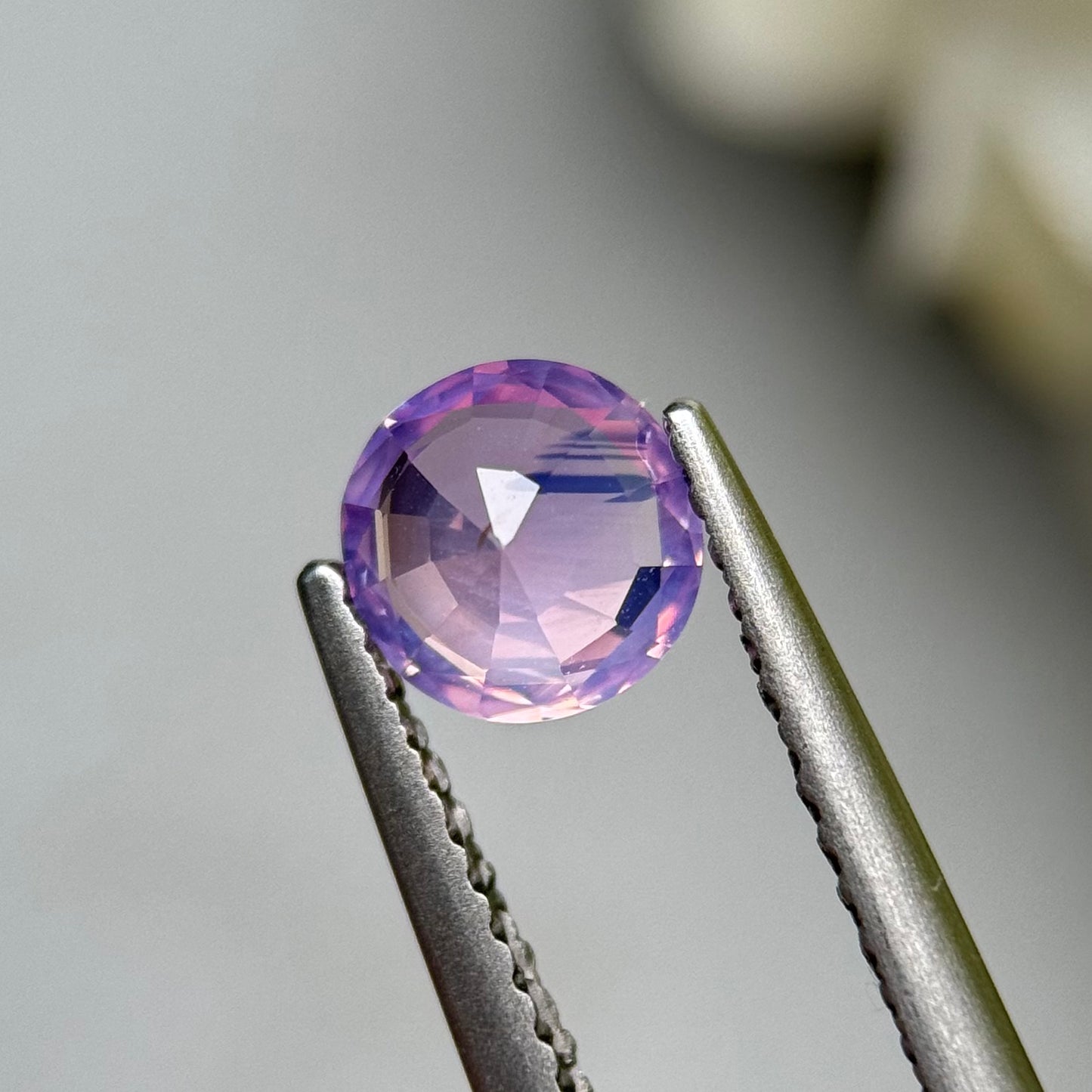 0.88ct Natural Purple Milky Sapphire Vietnam.