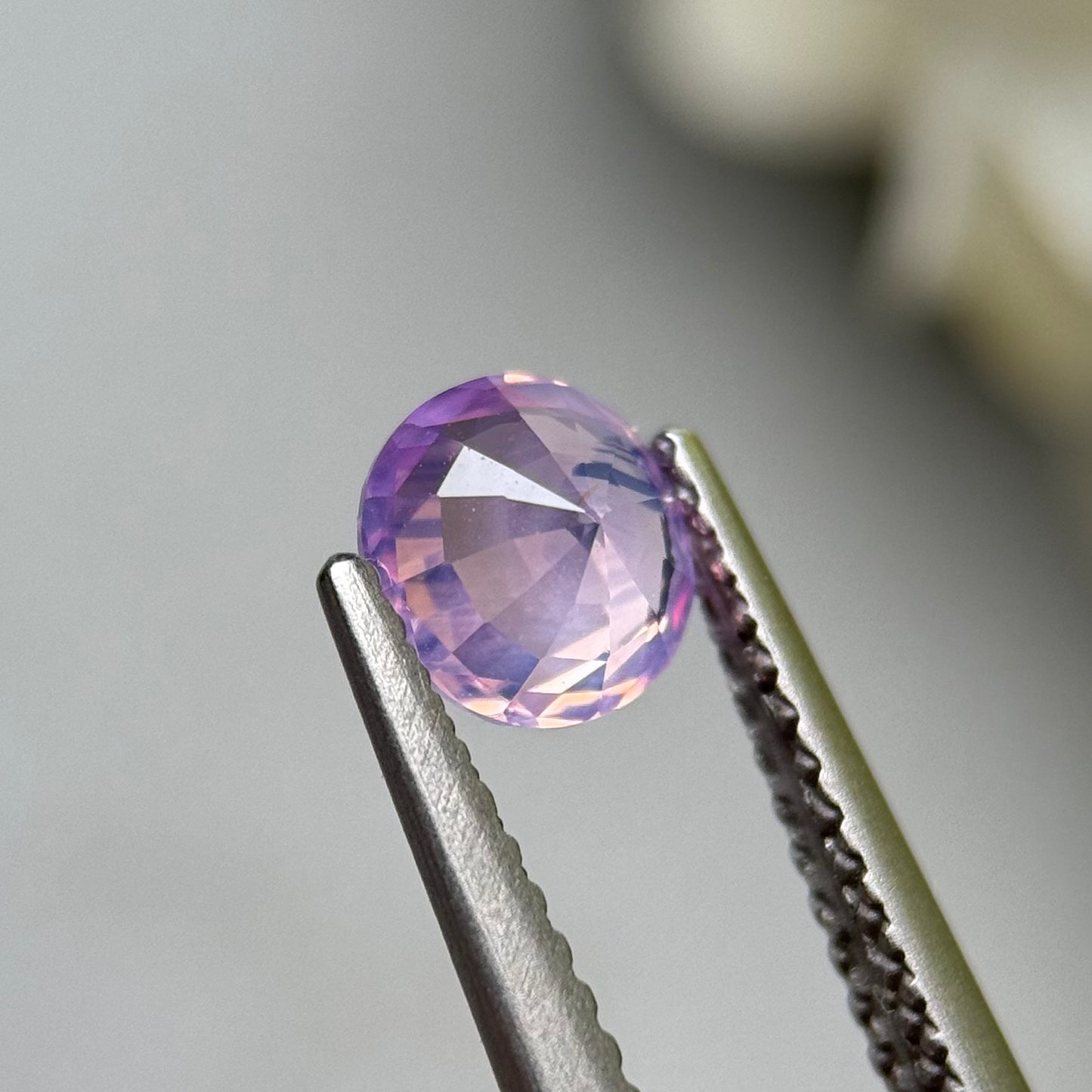 0.88ct Natural Purple Milky Sapphire Vietnam.