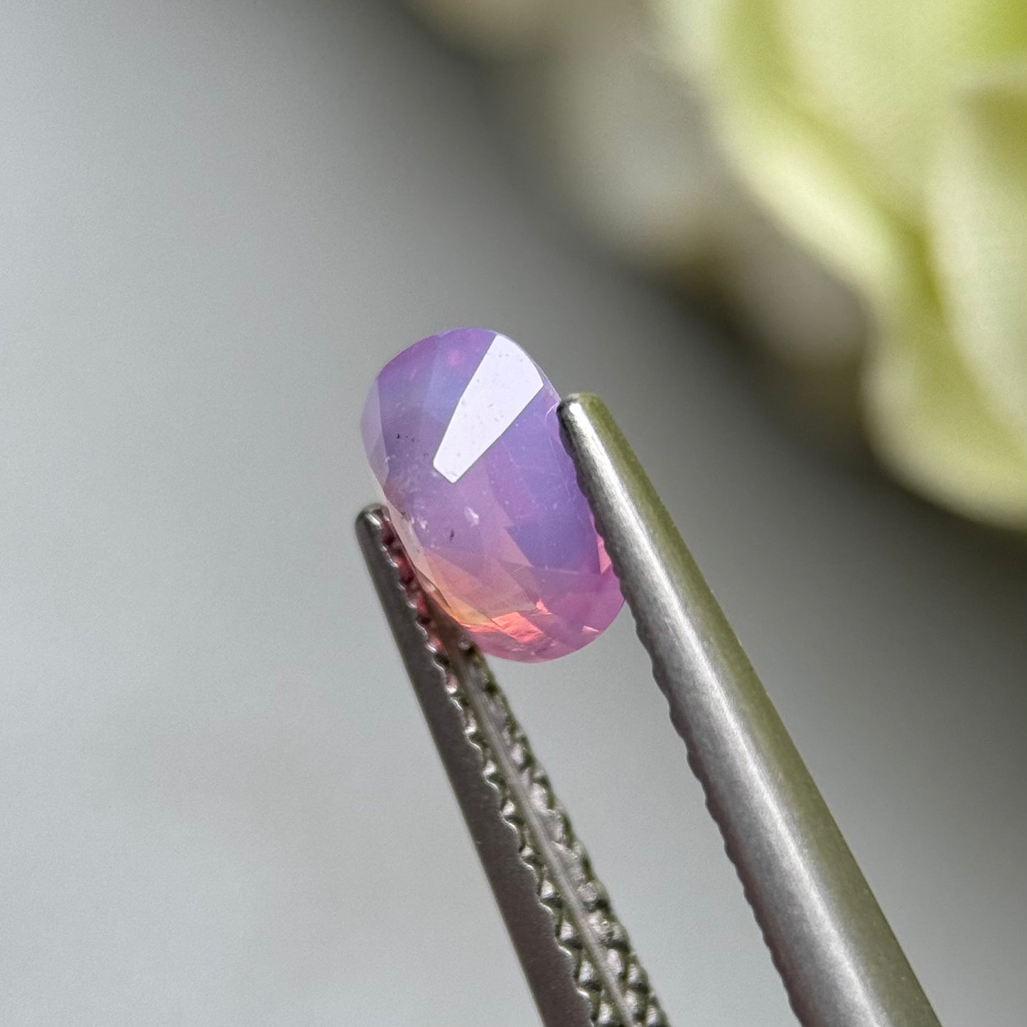 0.94ct Natural Pink Milky Sapphire Vietnam.