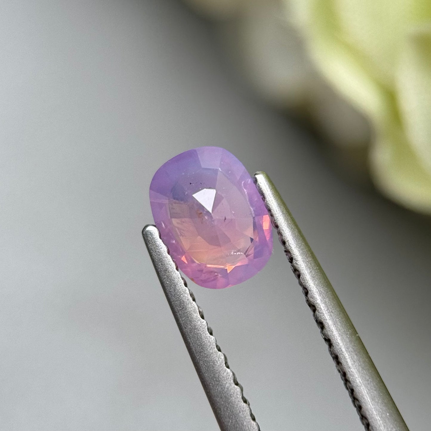 0.94ct Natural Pink Milky Sapphire Vietnam.