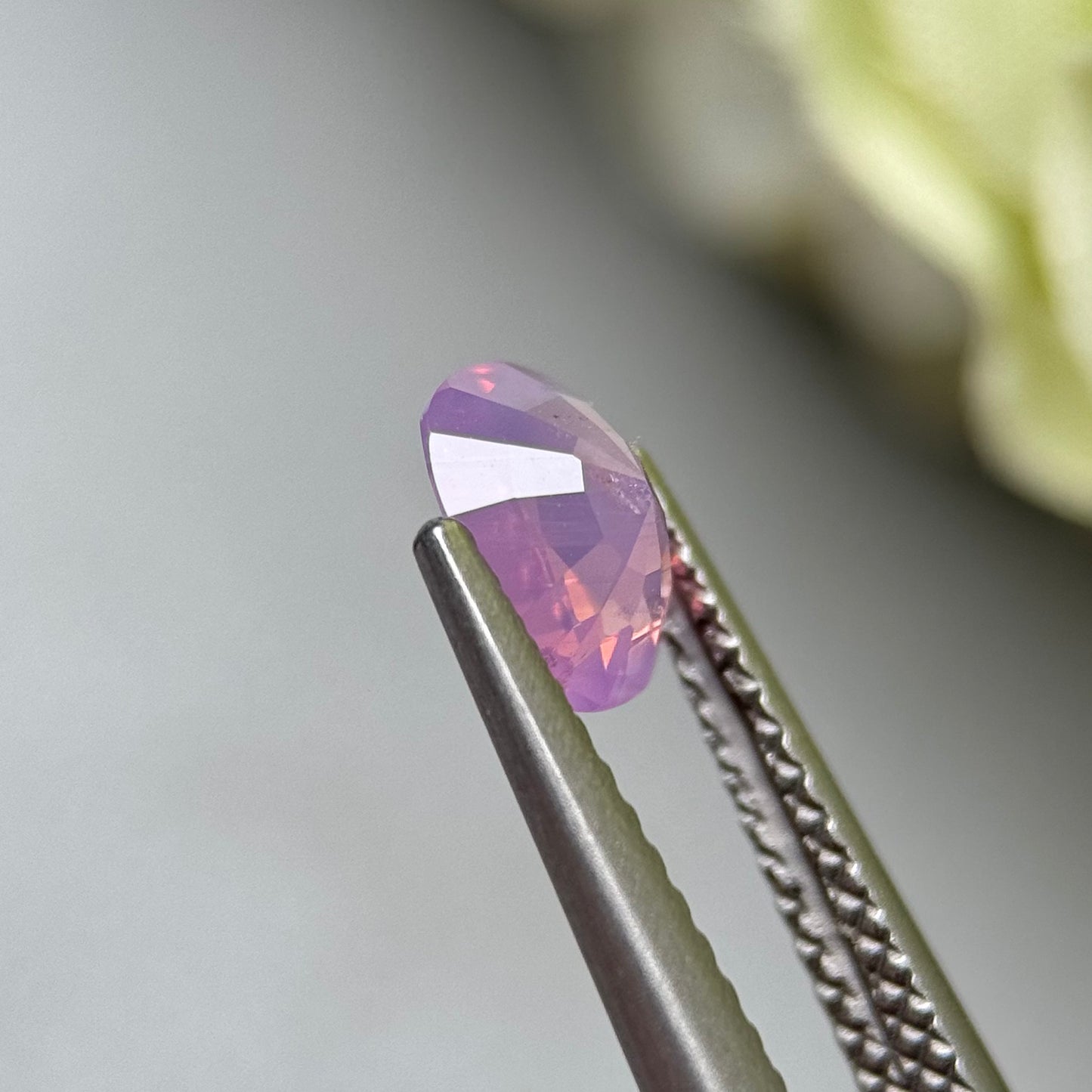 0.94ct Natural Pink Milky Sapphire Vietnam.