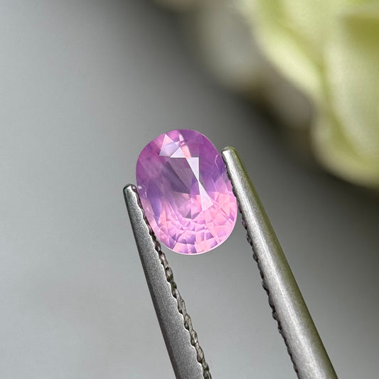 0.80ct Natural Pink Milky Sapphire Vietnam.