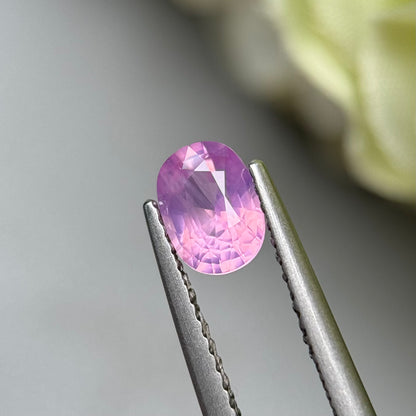 0.80ct Natural Pink Milky Sapphire Vietnam.