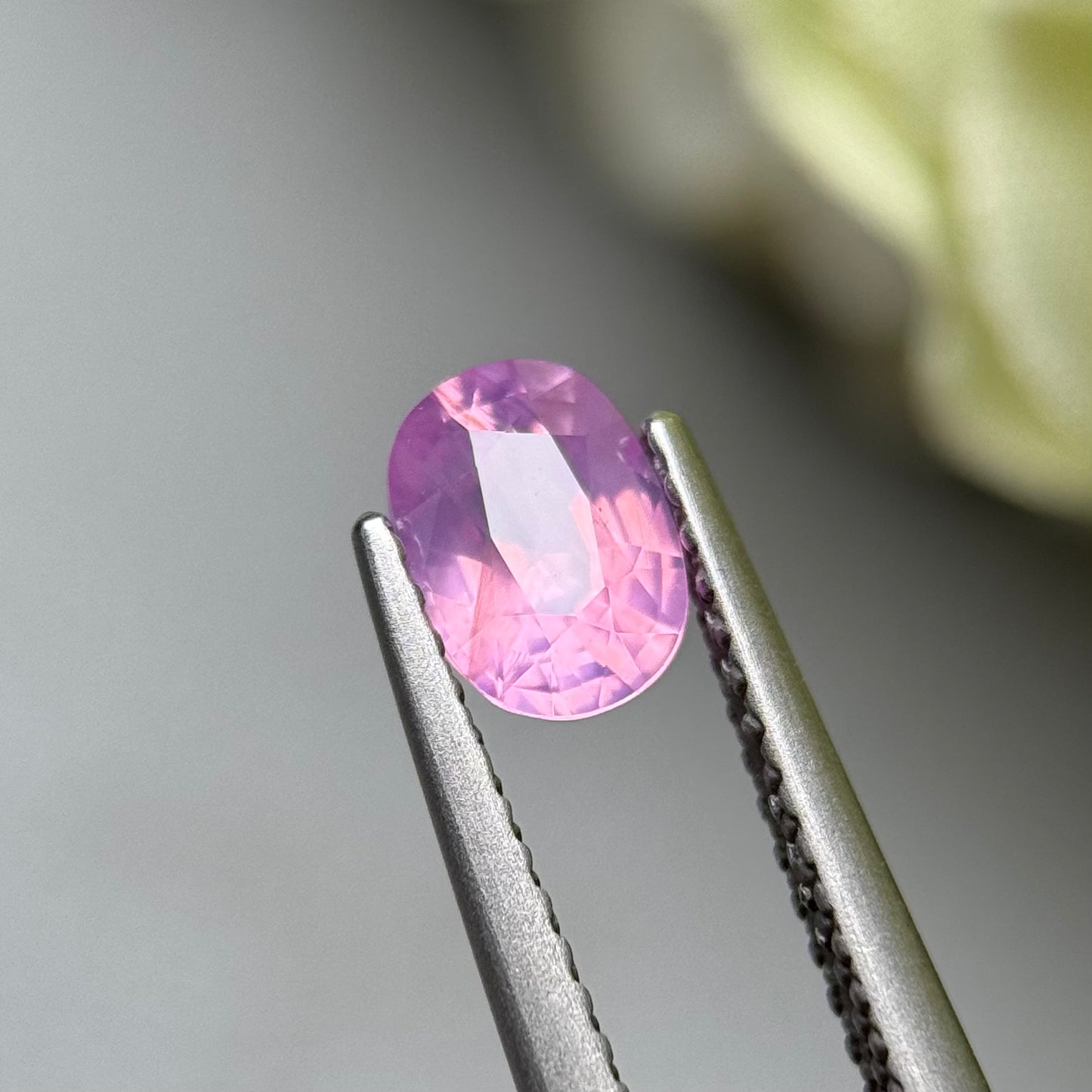0.80ct Natural Pink Milky Sapphire Vietnam.