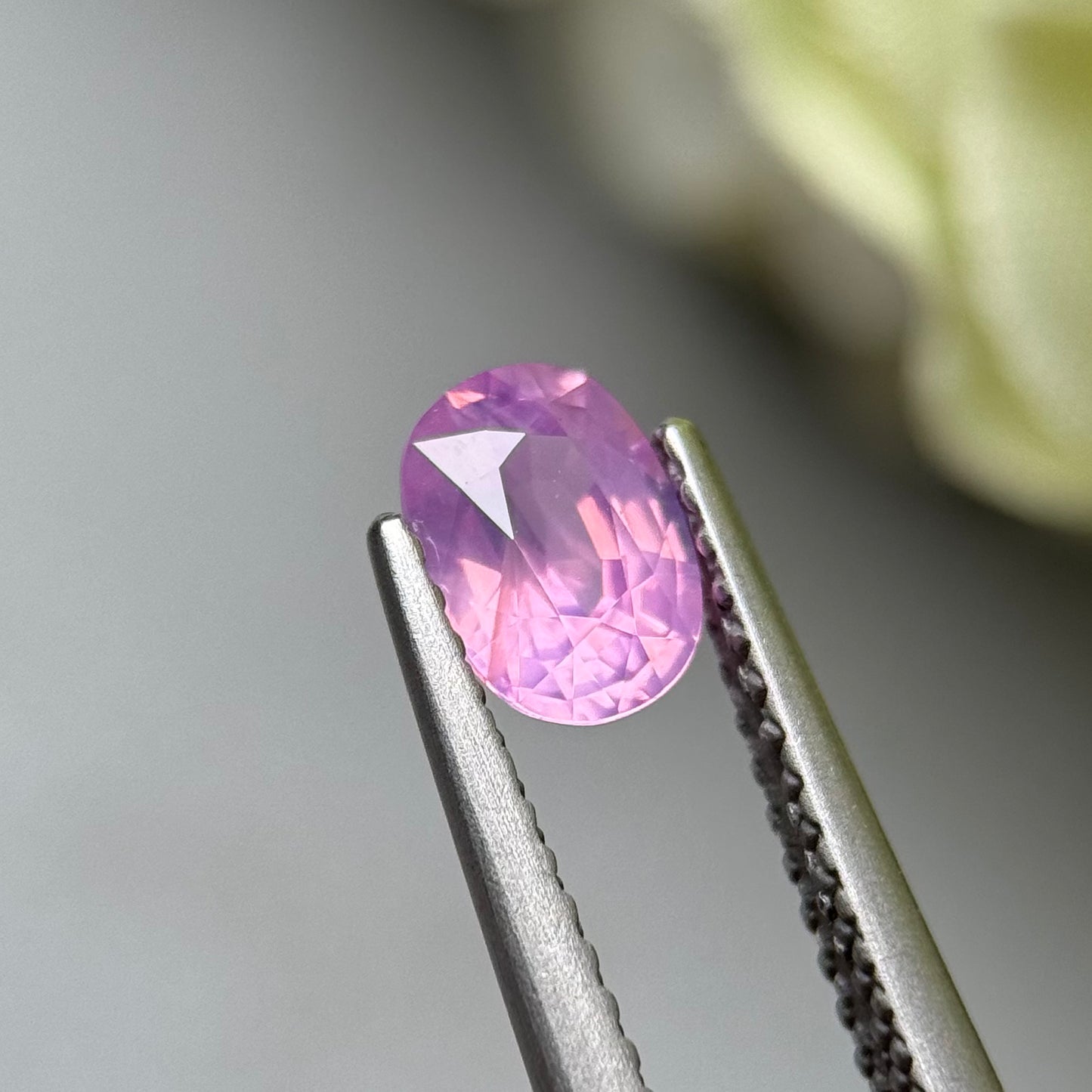 0.80ct Natural Pink Milky Sapphire Vietnam.