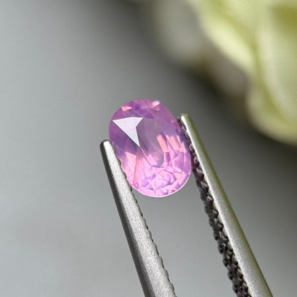 0.80ct Natural Pink Milky Sapphire Vietnam.