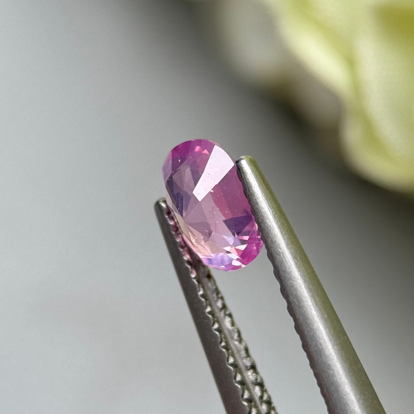 0.80ct Natural Pink Milky Sapphire Vietnam.