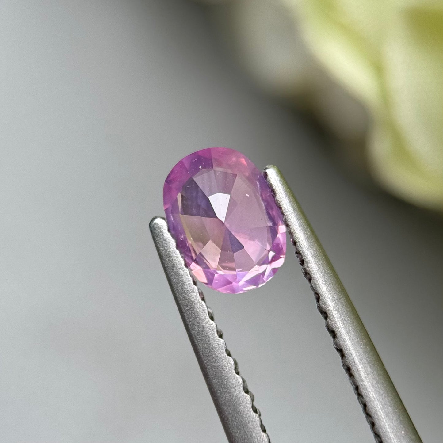 0.80ct Natural Pink Milky Sapphire Vietnam.