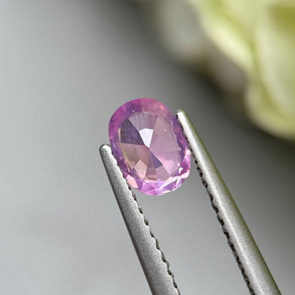 0.80ct Natural Pink Milky Sapphire Vietnam.