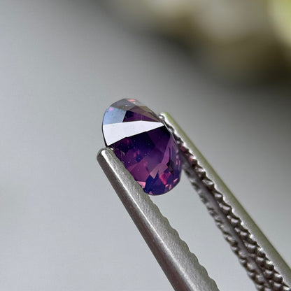 0.71ct Natural Purple Milky Sapphire Vietnam.
