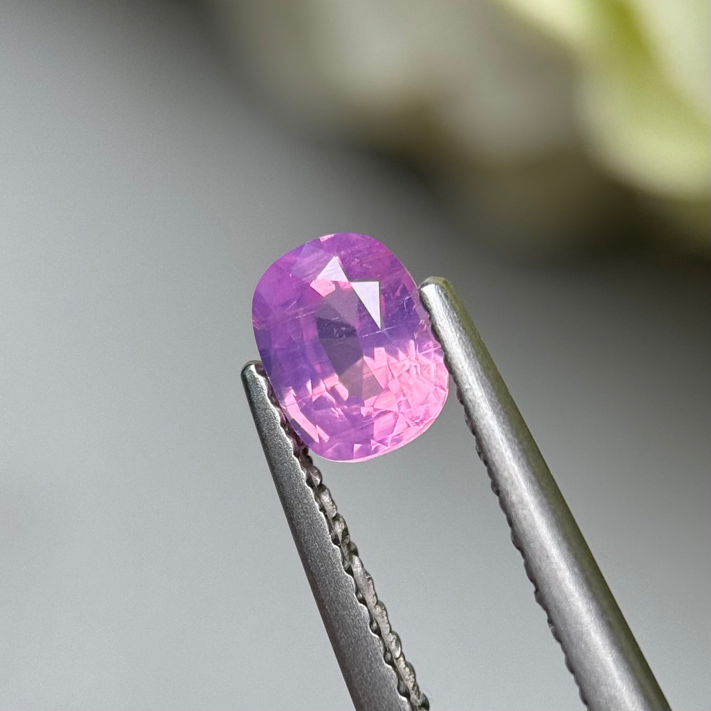 0.74ct Natural Pink Milky Sapphire Vietnam.