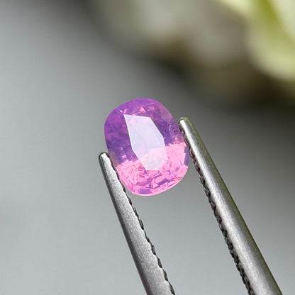 0.74ct Natural Pink Milky Sapphire Vietnam.