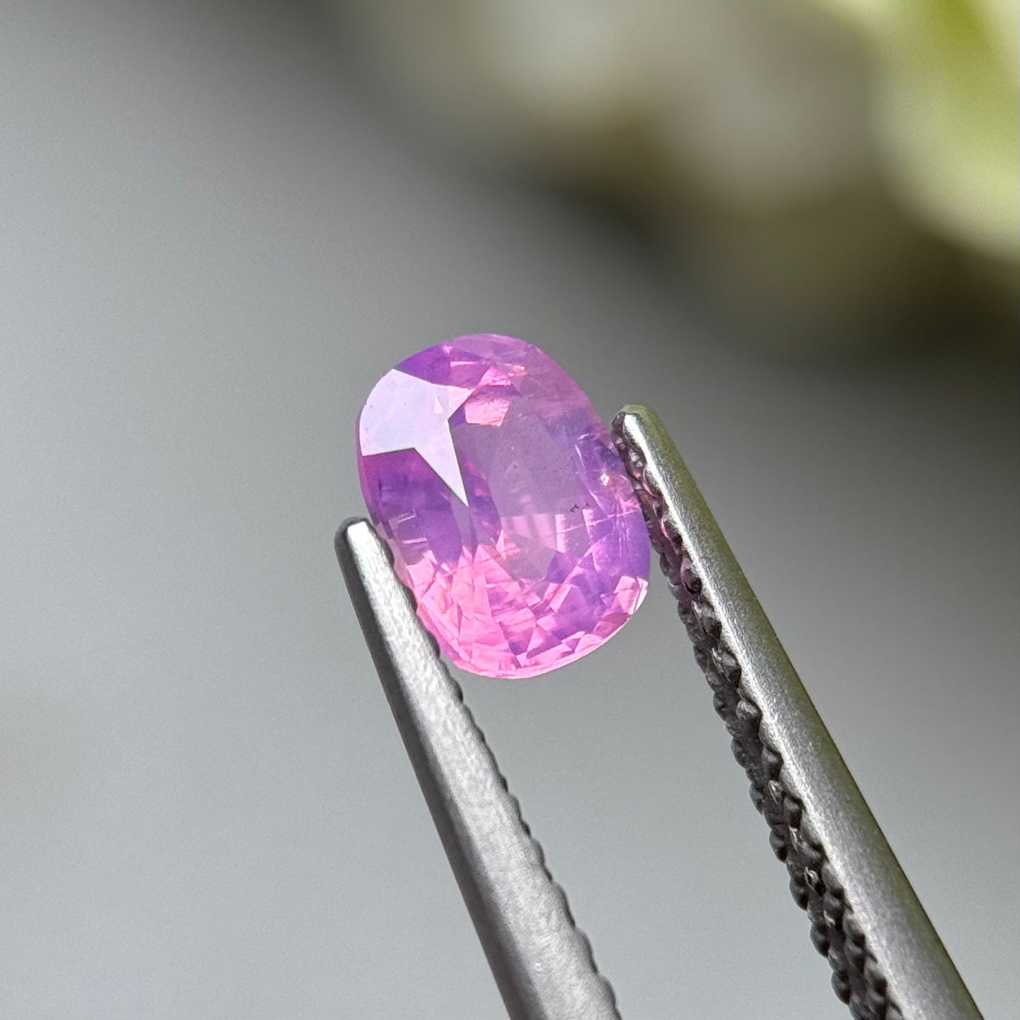 0.74ct Natural Pink Milky Sapphire Vietnam.