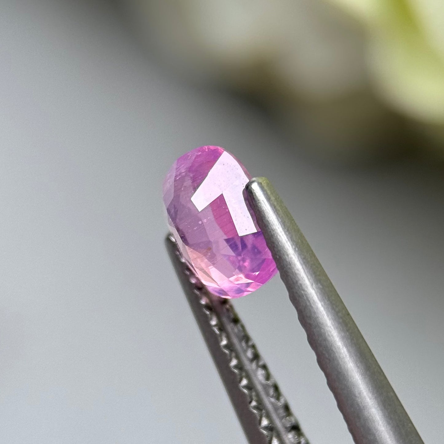 0.74ct Natural Pink Milky Sapphire Vietnam.