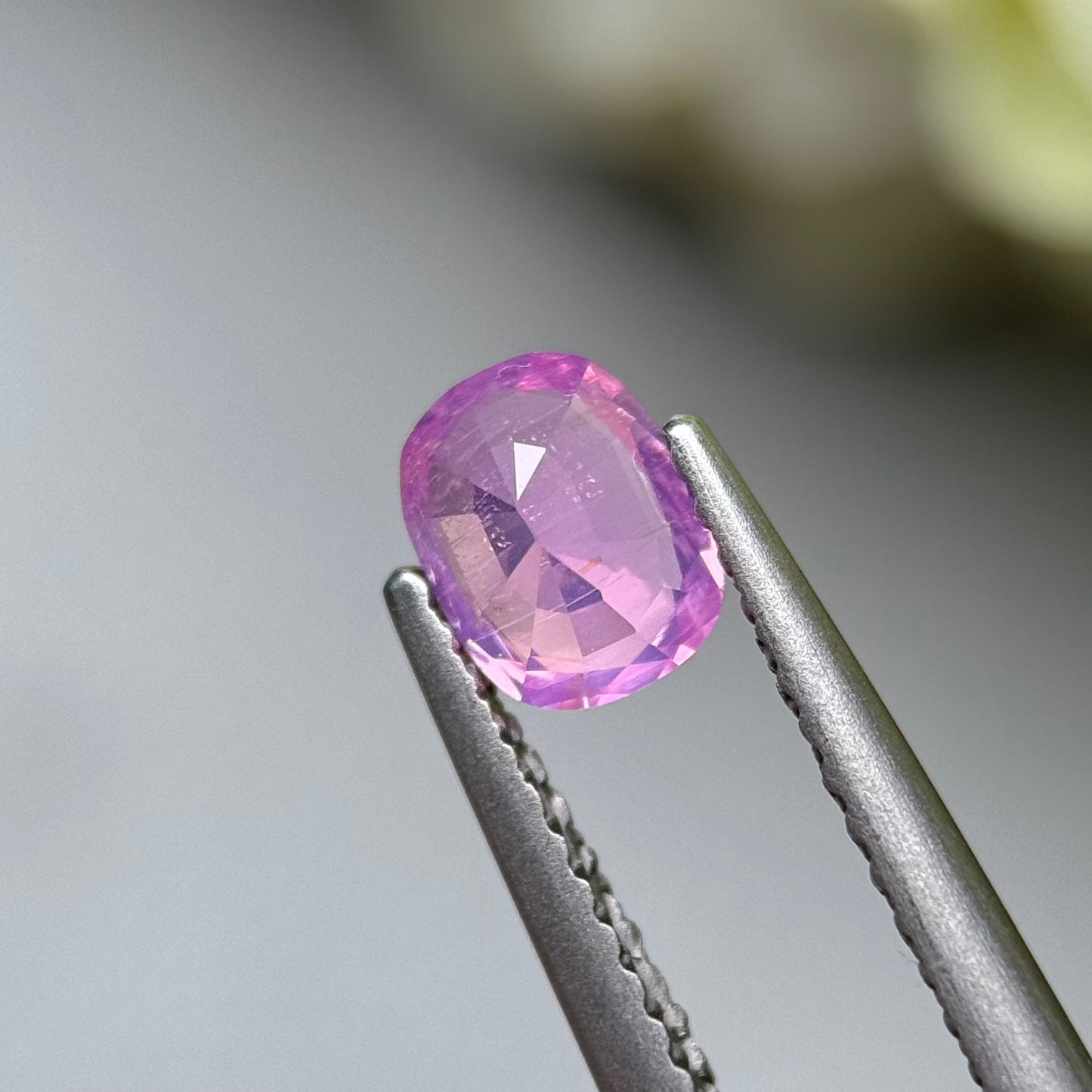 0.74ct Natural Pink Milky Sapphire Vietnam.