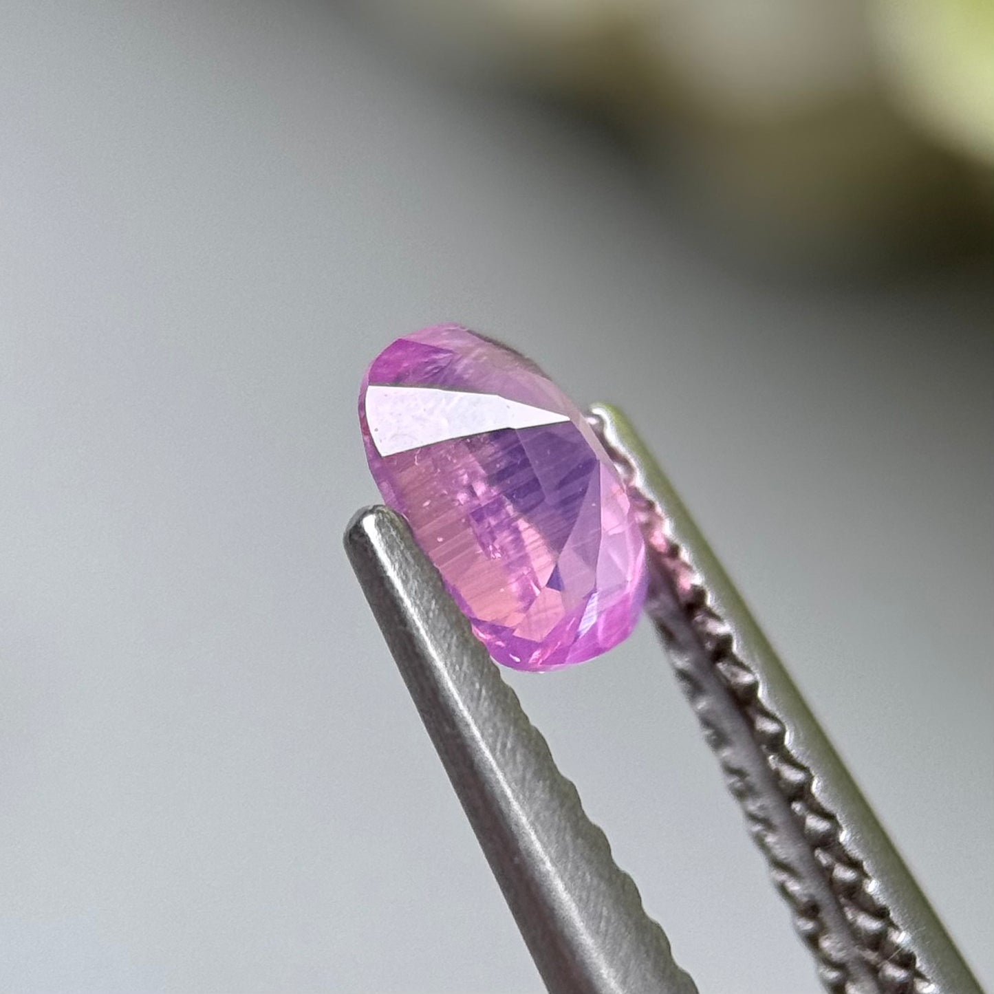 0.74ct Natural Pink Milky Sapphire Vietnam.