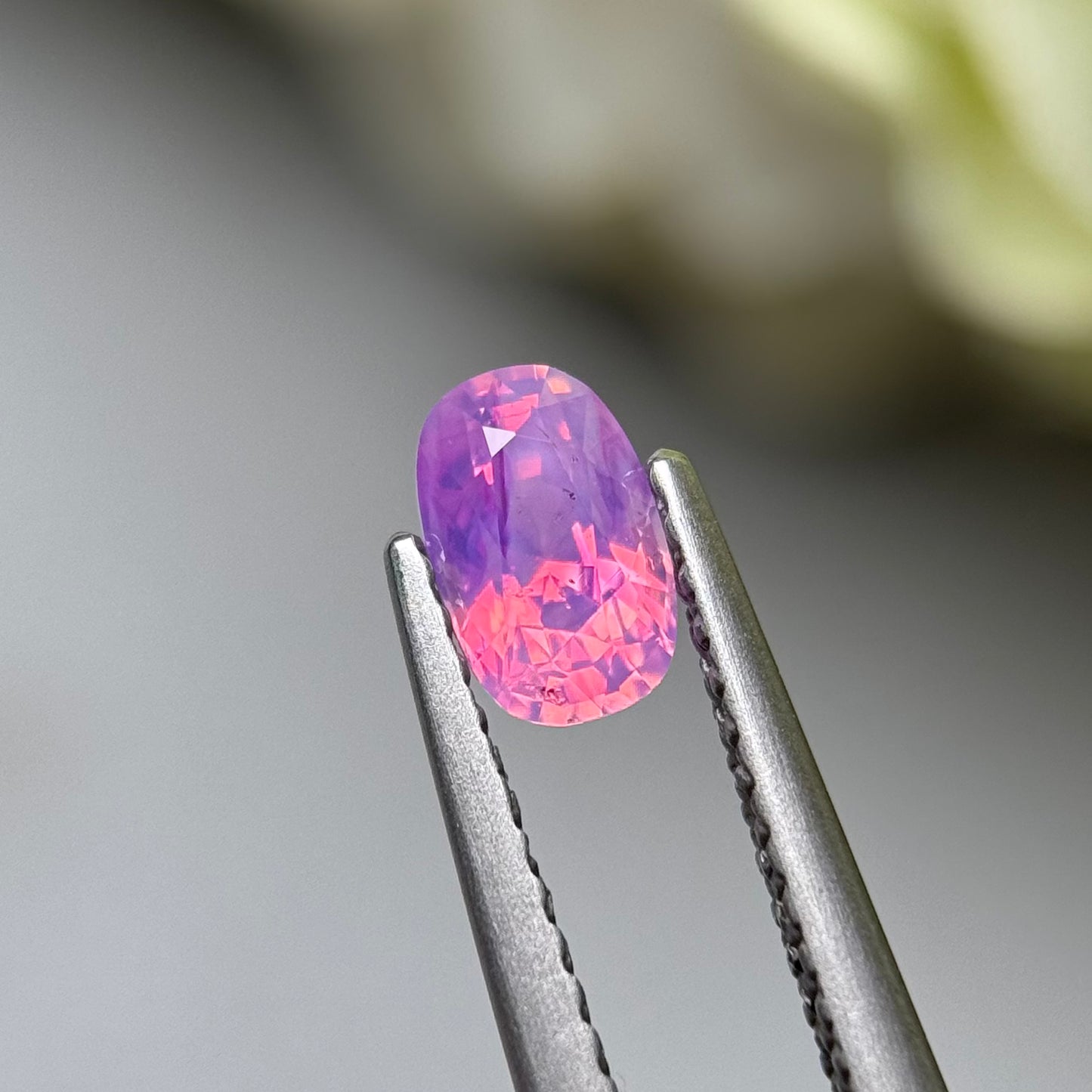 0.68ct Natural Pink Milky Sapphire Vietnam.