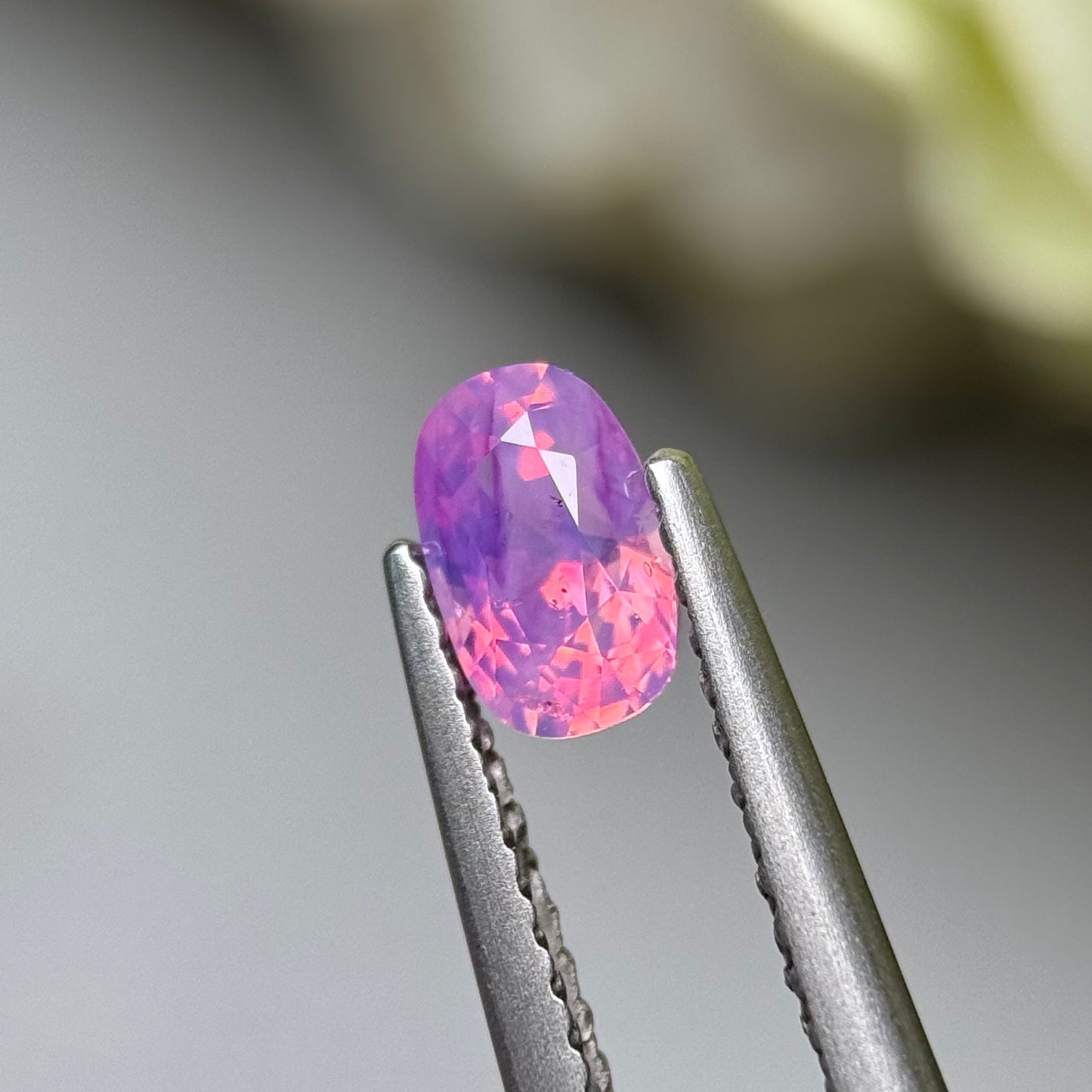 0.68ct Natural Pink Milky Sapphire Vietnam.
