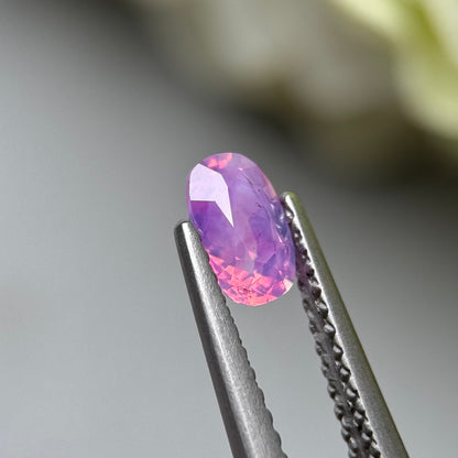 0.68ct Natural Pink Milky Sapphire Vietnam.