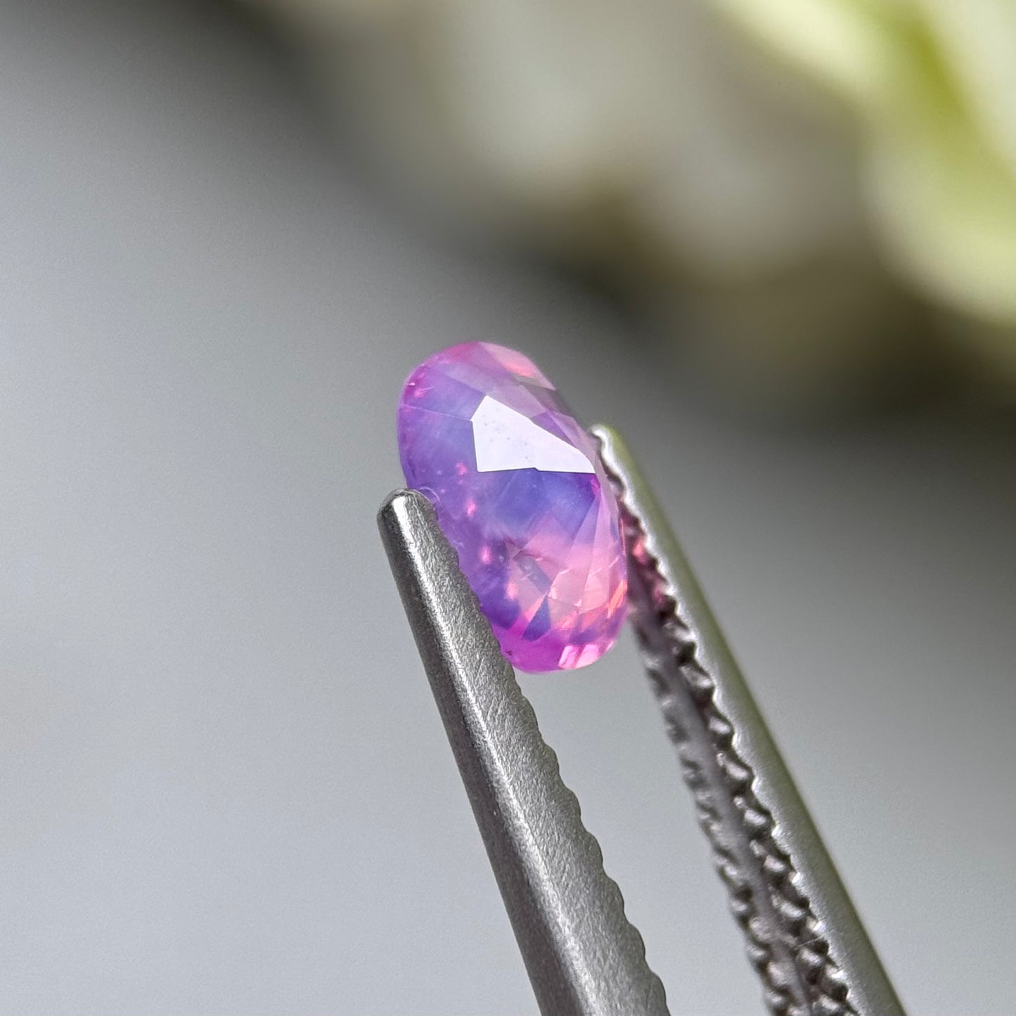 0.68ct Natural Pink Milky Sapphire Vietnam.
