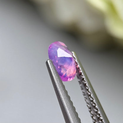 0.68ct Natural Pink Milky Sapphire Vietnam.