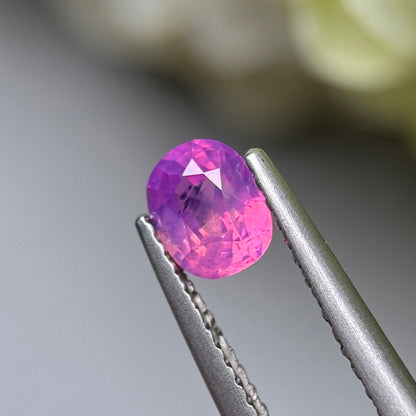 0.69ct Natural Pink Milky Sapphire Vietnam.