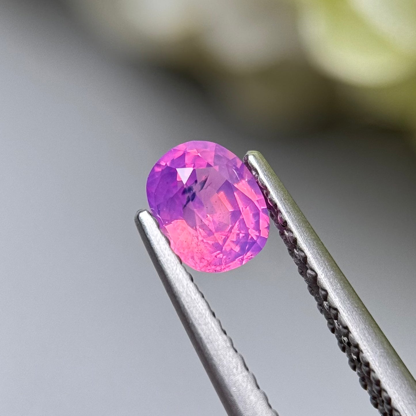 0.69ct Natural Pink Milky Sapphire Vietnam.