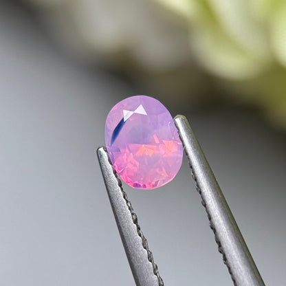 0.75 ct Natural Pink Milky Sapphire Vietnam.