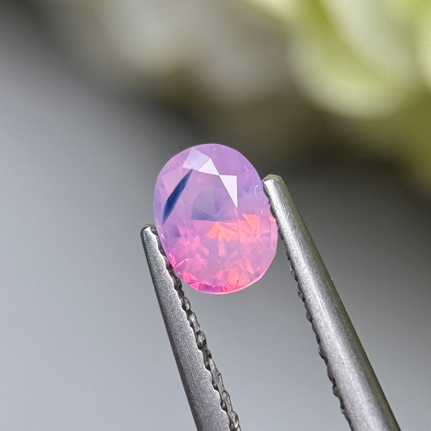 0.75 ct Natural Pink Milky Sapphire Vietnam.
