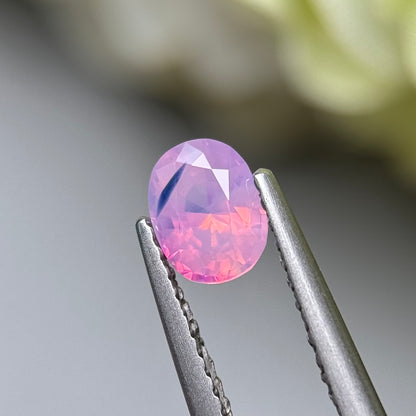 0.75 ct Natural Pink Milky Sapphire Vietnam.