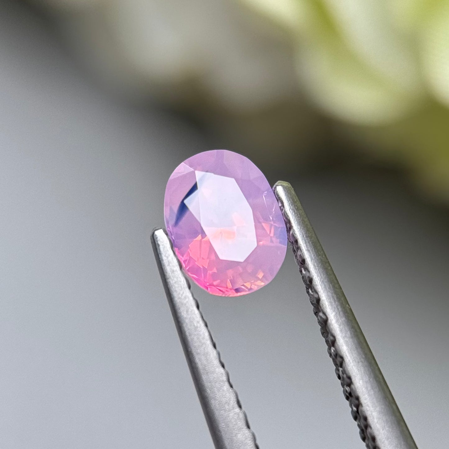 0.75 ct Natural Pink Milky Sapphire Vietnam.