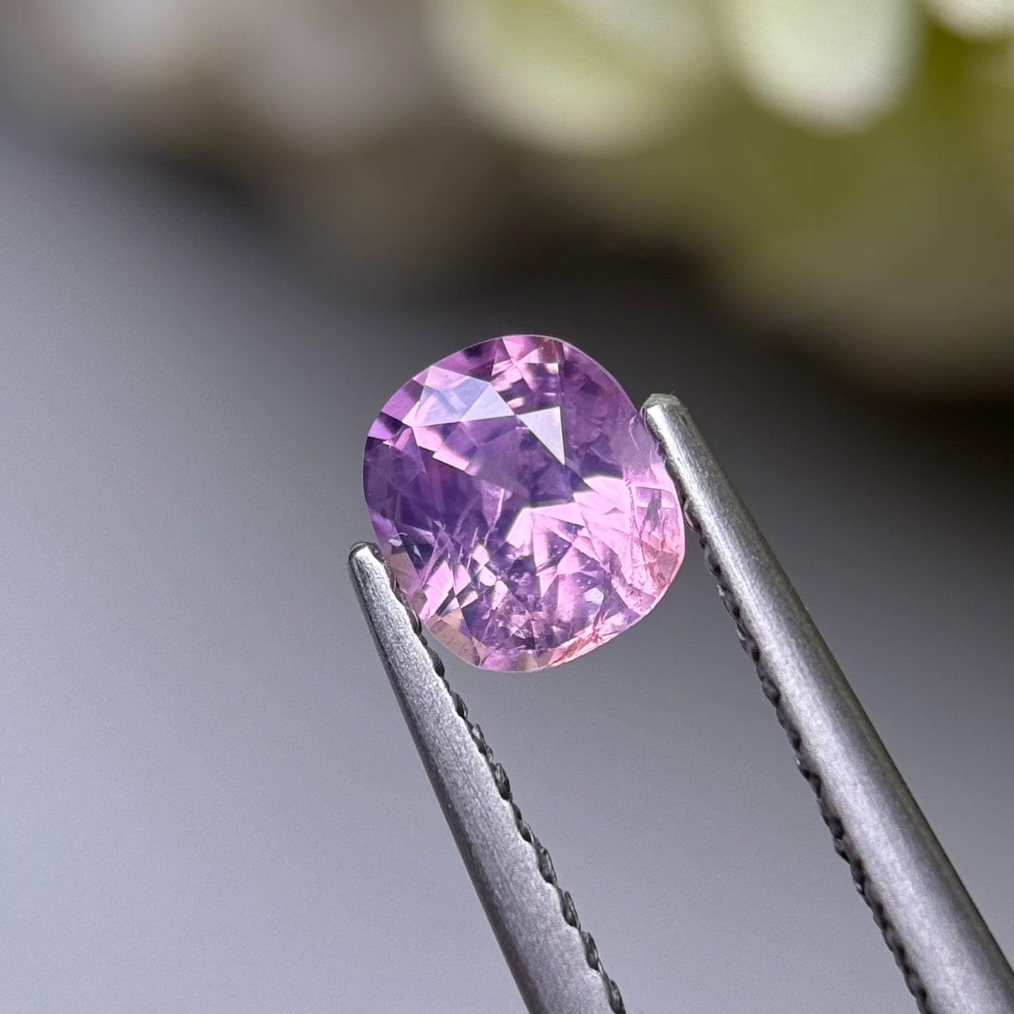 0.97 ct Natural Purple Milky Sapphire Vietnam.