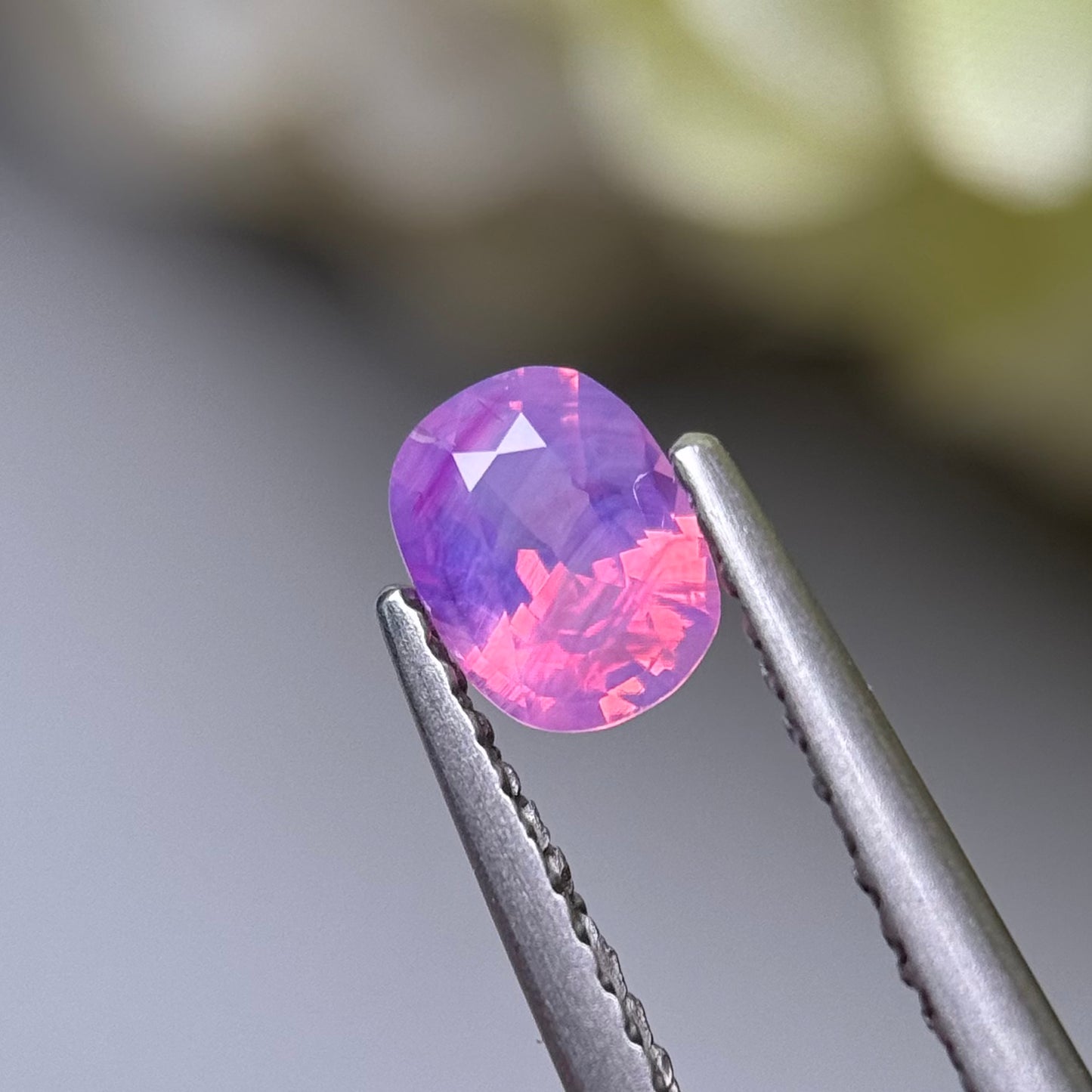 0.56ct Natural Pink Milky Sapphire Vietnam.