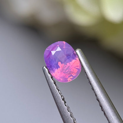 0.56ct Natural Pink Milky Sapphire Vietnam.