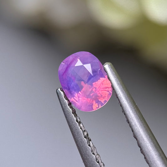 0.56ct Natural Pink Milky Sapphire Vietnam.