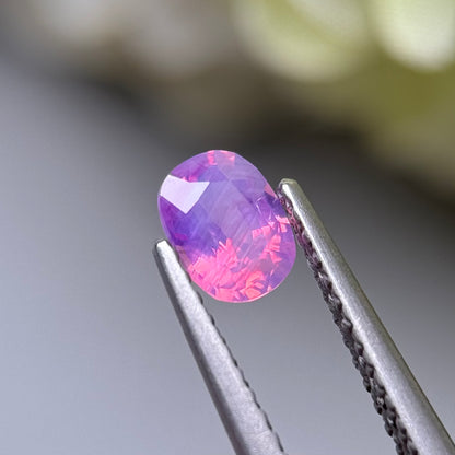 0.56ct Natural Pink Milky Sapphire Vietnam.