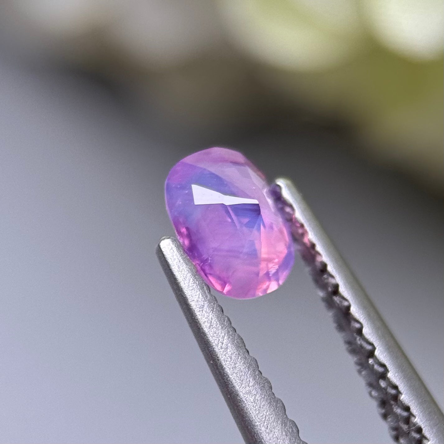 0.56ct Natural Pink Milky Sapphire Vietnam.