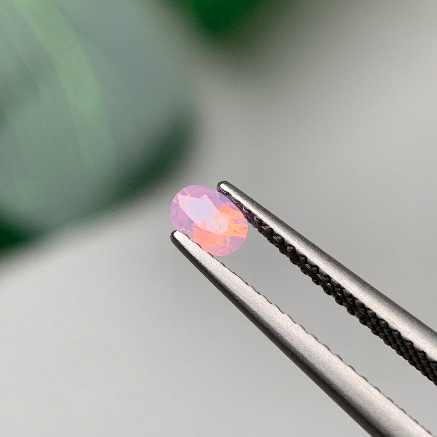 0.35ct Natural Pinkish White Milky Sapphire Vietnam