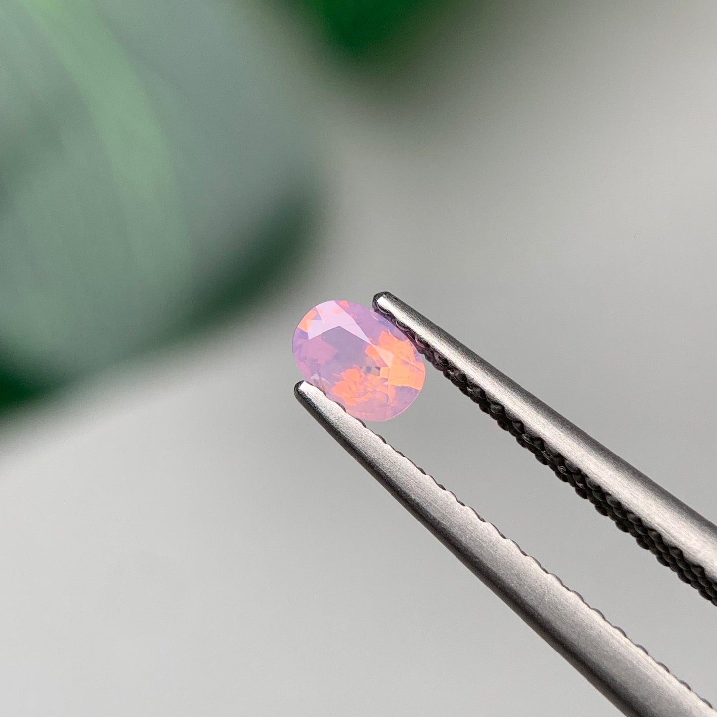 0.35ct Natural Pinkish White Milky Sapphire Vietnam