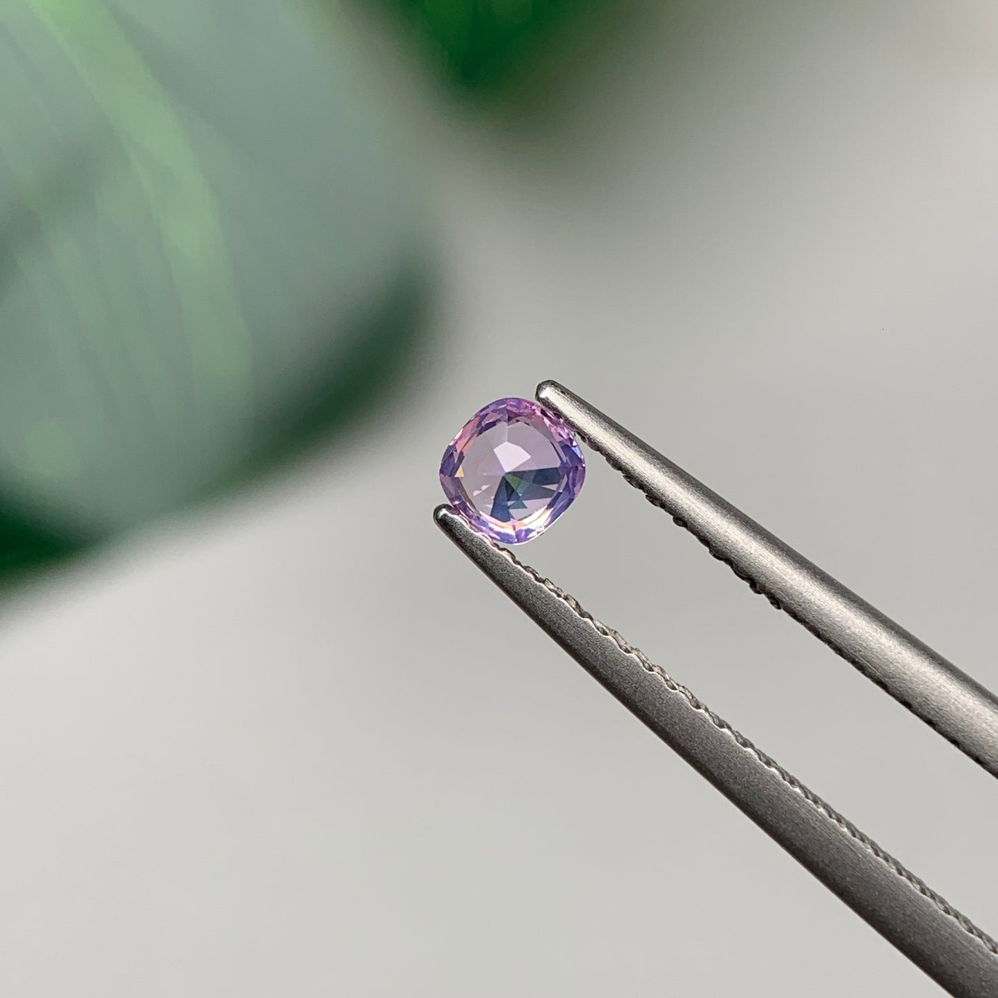 0.36ct Natural Pinkish White Milky Sapphire Vietnam